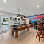 Paradise Villa! Heated Pool, Game Room, Beach Near!