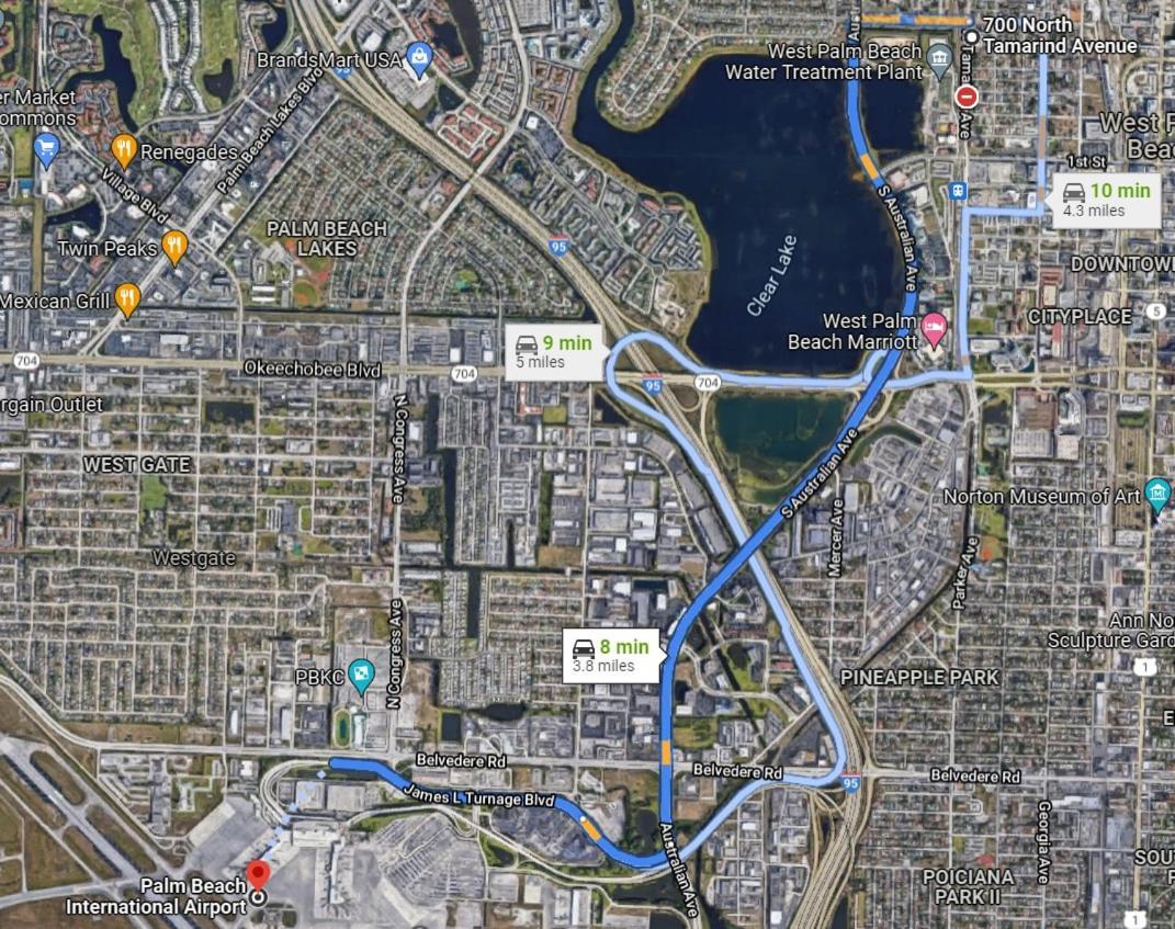 Apartamento Tamarind 201 - Cozy In West Palm Beach, Minutes Away From Downtown! *