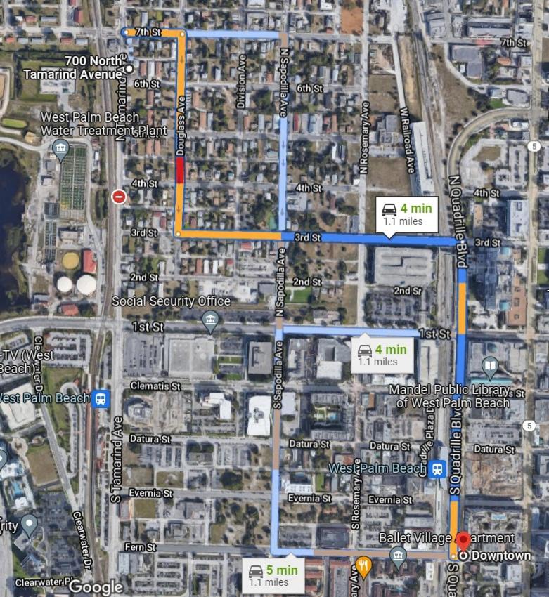 Apartamento Tamarind 201 - Cozy In West Palm Beach, Minutes Away From Downtown! *
