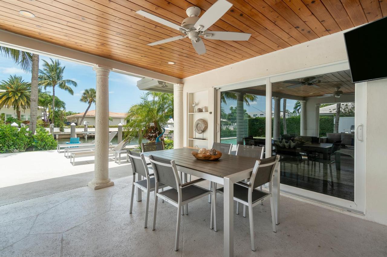Seven Palms Waterfront, Heated Pool & Private Dock -walk To Beach! Villa West Palm Beach