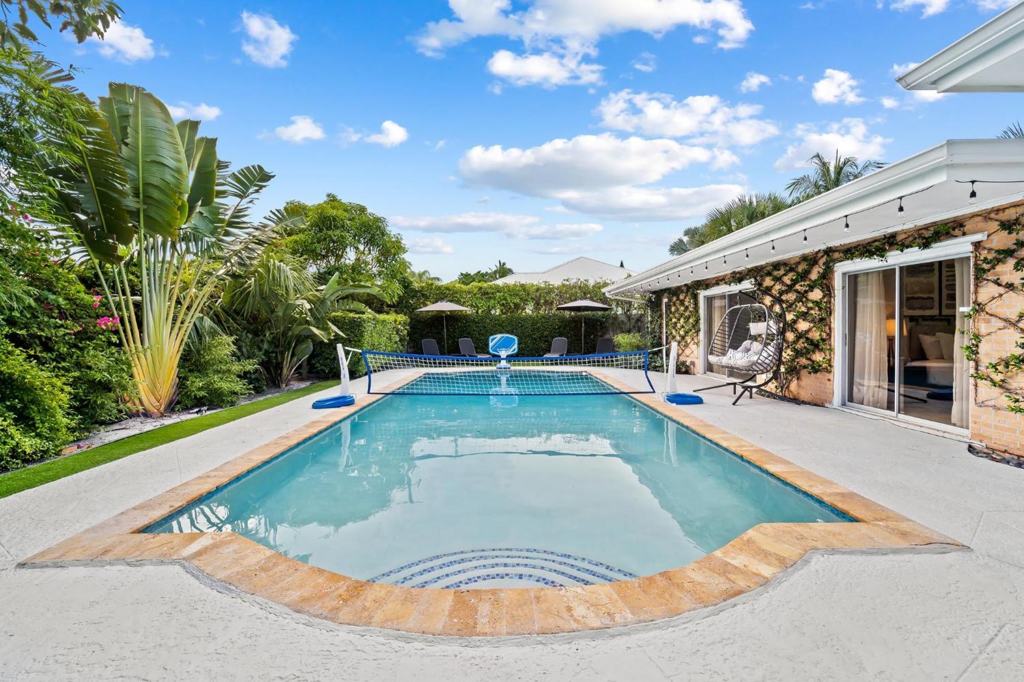 4br Intracoastal Retreat With Pool Games & * West Palm Beach