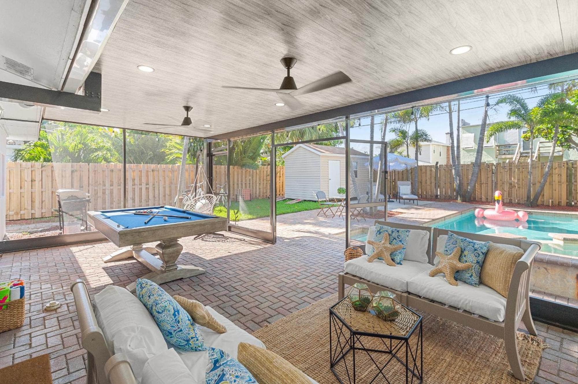 Bohemian Retreat-heated Pool, Jacuzzi & Pool Table * West Palm Beach