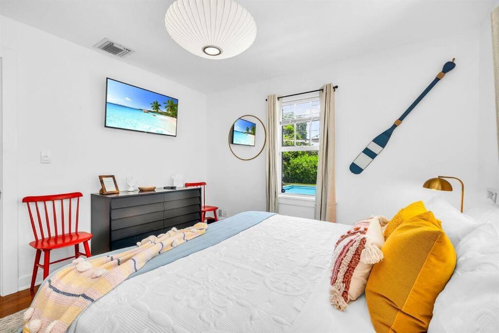Modern Designer Gem Flamingo Park With Private Pool & West Palm Beach