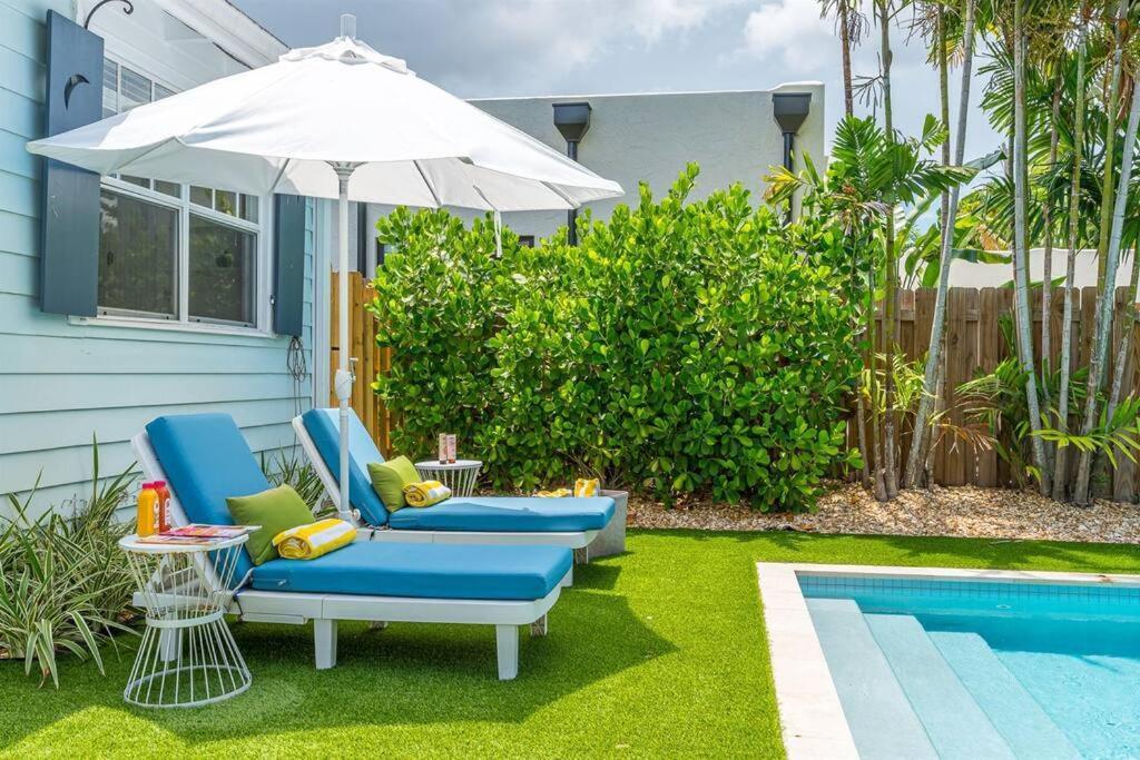 Modern Designer Gem Flamingo Park With Private Pool & * West Palm Beach
