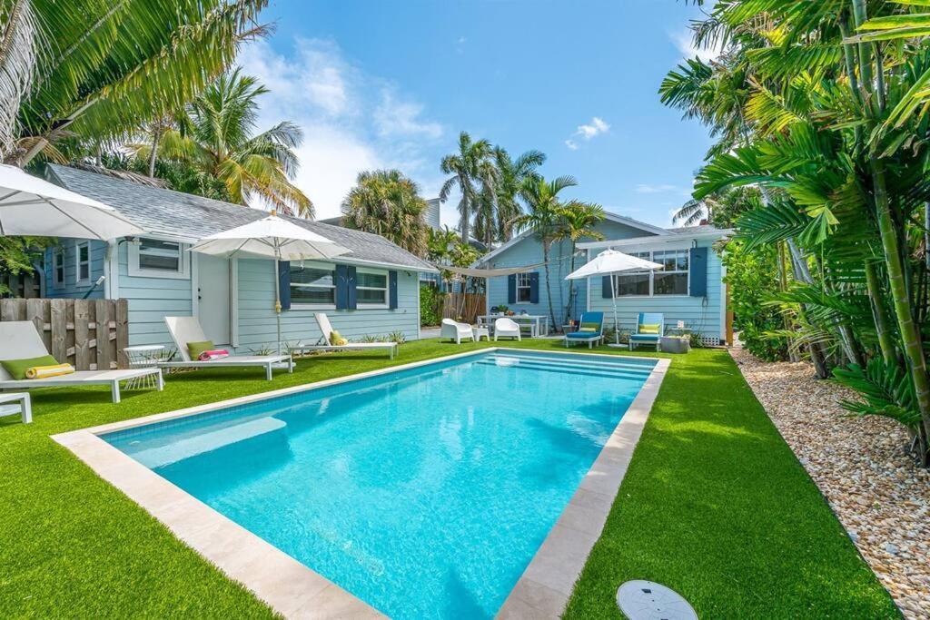 Modern Designer Gem Flamingo Park With Private Pool & * West Palm Beach