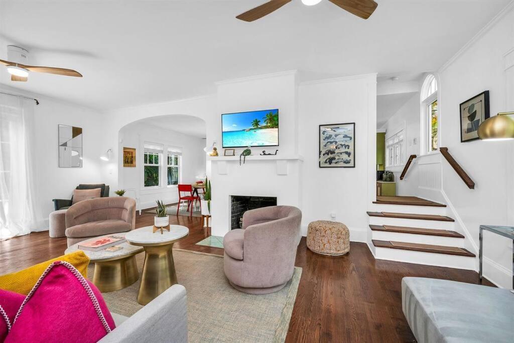 Historic El Cid With Guest & Tropical Pool West Palm Beach