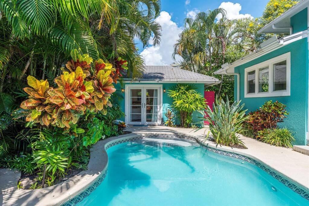 Historic El Cid With Guest & Tropical Pool West Palm Beach