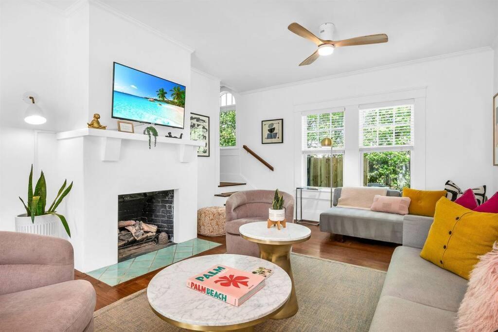 Historic El Cid With Guest & Tropical Pool West Palm Beach