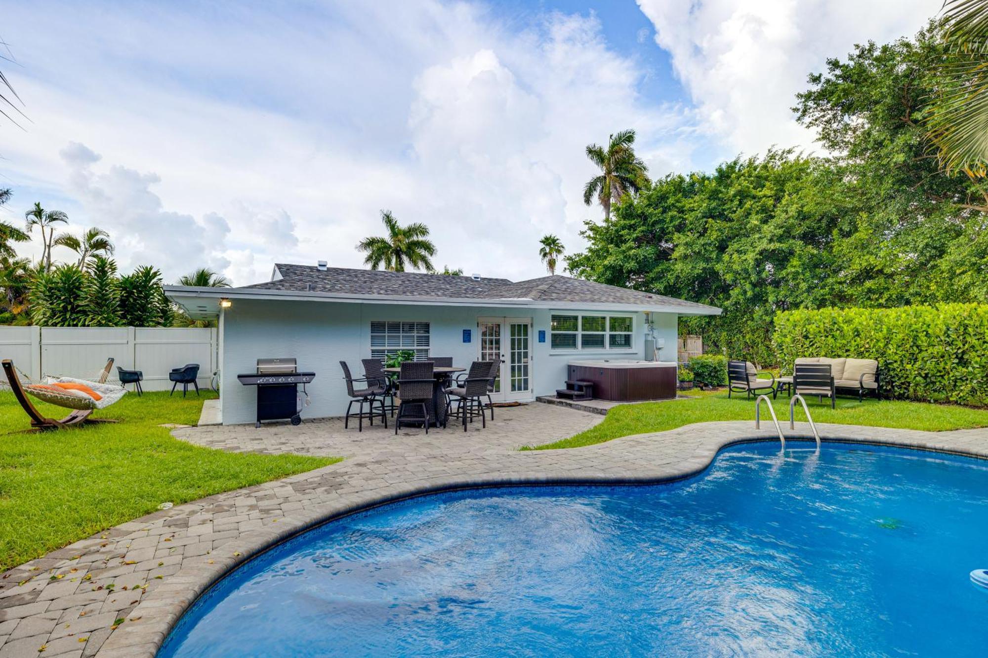 Pet-friendly Gem With Pool And Yard In West Palm
