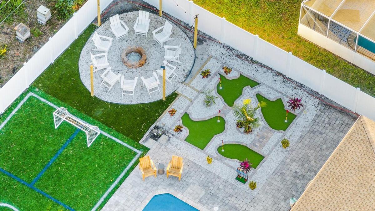 Villa! Heated Pool With Golf Firepit And Turf Sports * West Palm Beach