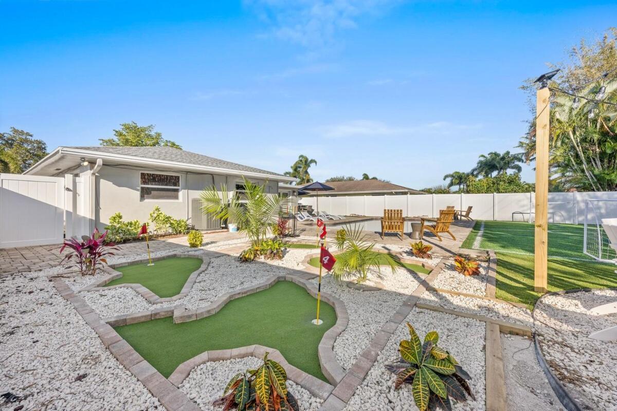 Villa! Heated Pool With Golf Firepit And Turf Sports * West Palm Beach