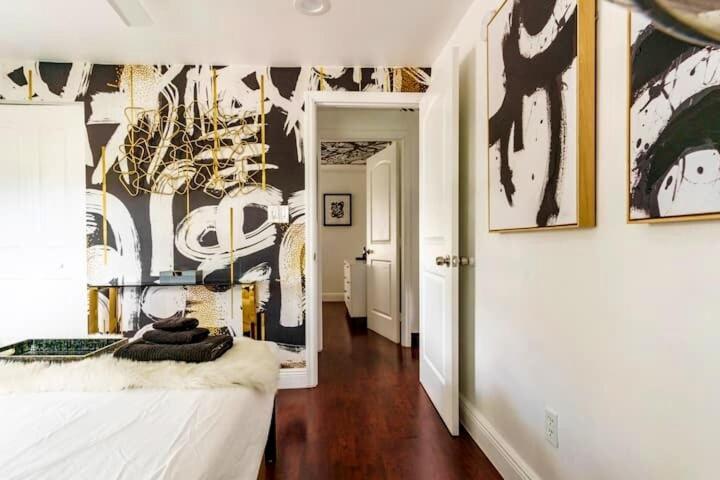 4bd 2ba - Black&white Artbnb - Southland Park Wpb West Palm Beach